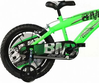 Dětské kolo Dino Bikes BMX 165XC 16" zelené