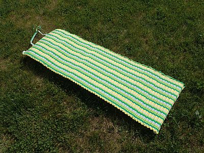 ACRA L02 Lehátko plážové rolovací 170 x 55 x 1,5 cm