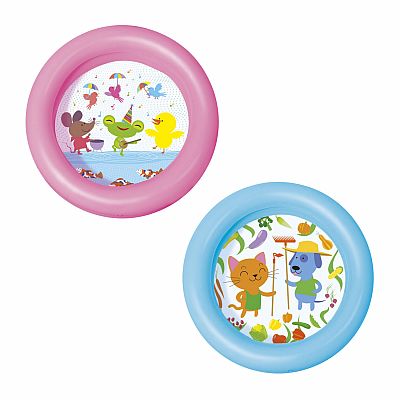 Bazén dětský nafukovací dvoukomorový 61x15cm