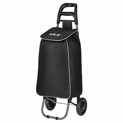 Nákupní taška na kolečkách NILS NC17106 40L černá