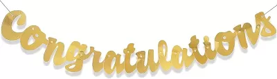 Papírový nápis Congratulations 1 m