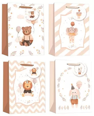 Dárková taška roztomilá zvířátka s glitry