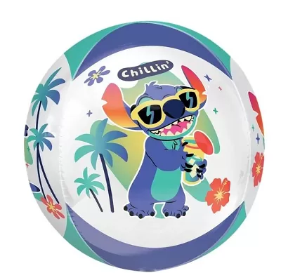 Foliový balonek koule Stitch 40 cm