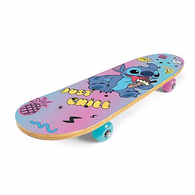 Skateboard Stitch, růžový