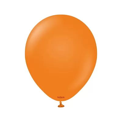 Dekorační balonky oranžové 13 cm/5" 100 ks