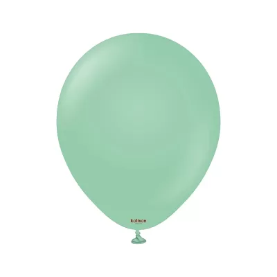 Dekorační balonky mintově zelené 13 cm/5"