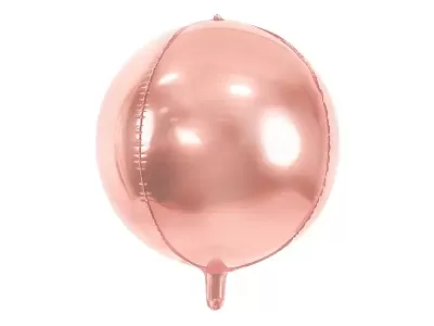 Foliový balonek koule Ombre rose gold 40 cm