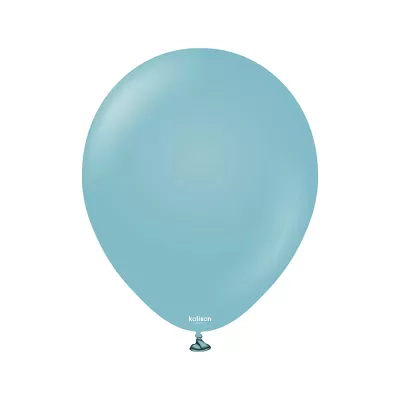 Dekorační retro balonky modré 13 cm/5" 100 ks