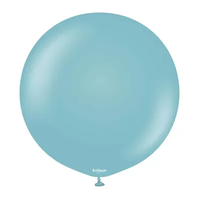Dekorační retro balonek modrý 45 cm/18"