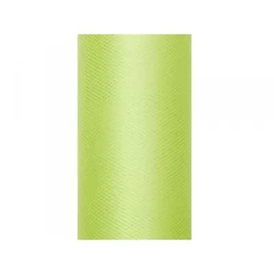 Tyl dekorační světle zelený 30 cm x 9 m