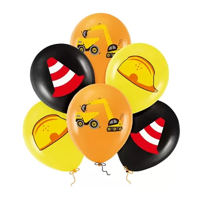 Latexové balonky Stavba 30 cm – 6 ks