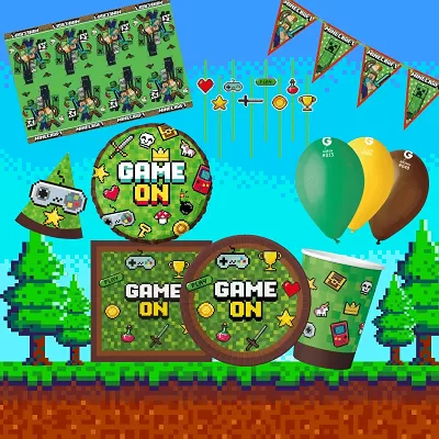 Dekorační sada Minecraft - Game on (Premium varianta)