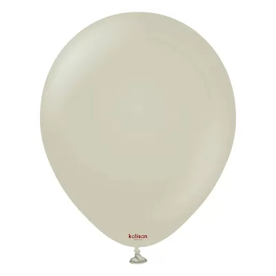 Dekorační retro balonky šedé 30 cm/12" 100 ks
