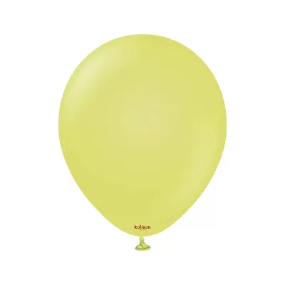 Dekorační retro balonky olivově zelené 13 cm/5" 100 ks