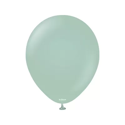 Dekorační retro balonek mentolově zelený 13 cm/5"