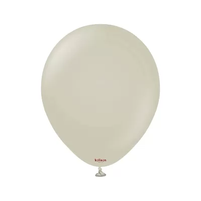 Dekorační retro balonky šedé 13 cm/5" 100 ks