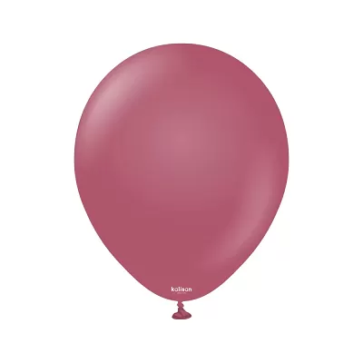 Dekorační retro balonky malinově růžové 13 cm/5" 100 ks