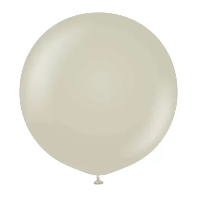 Dekorační retro balonek šedý 60 cm/24"