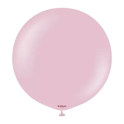 Dekorační retro balonek růžový 60 cm/24"
