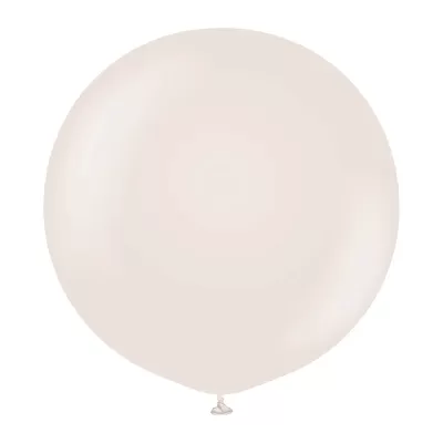 Dekorační retro balonek krémový 60 cm/24"