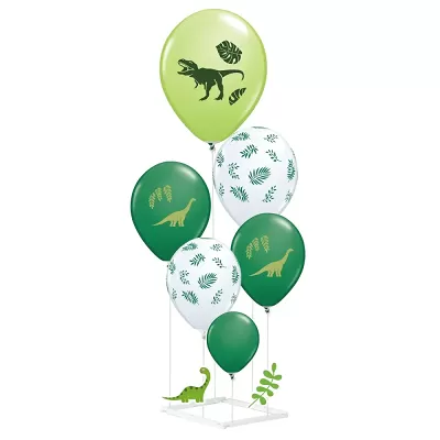 Sada balonků s podstavcem Dinosauři 90 cm