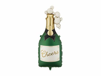 Fóliový balonek Láhev šampaňského Cheers 93 cm