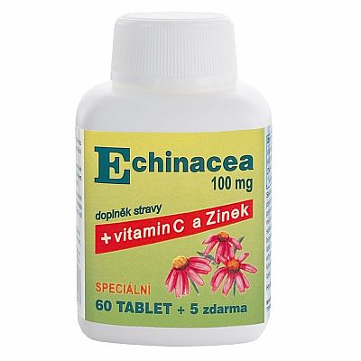 Hsport Echinacea + Vitamín C a Zinek 60tbl