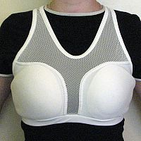 Chránič hrudi BAIL DOUBLE PROTECT, Elastický Polyester