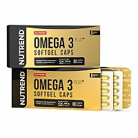 Nutrend Omega 3 Plus Softgel Caps - 120 cps