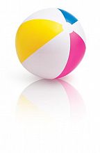 Nafukovací plážový míč barevný 61cm INTEX 59030