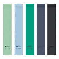 Spokey ARTIO SET Sada 5 posilovacích gum + obal, univerzální barvy