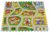 City mapa pěnové puzzle - TM-011