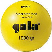 Medicinální míč GALA plastový BM 0015 P - 1,5 kg