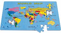 Pěnové puzzle Mapa světa - PN 200