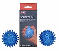 Squeeze ball 7.5 cm masážní ježek - pár