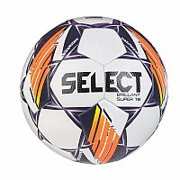 Fotbalový míč Select FB Brillant Super TB bílo fialová