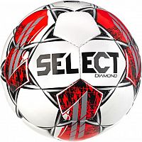 Fotbalový míč Select FB Diamond bílo červená