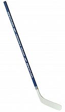 Hokejka plastová s dýhou 147cm - pravá - modrá