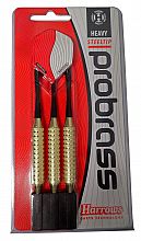 Šipky s kovovým hrotem Harrows STEEL PROBRASS Heavy T01H