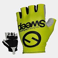 Sweep SGL009 CYKLISTICKÉ RUKAVICE ŽLUTÉ FLUO vel. M