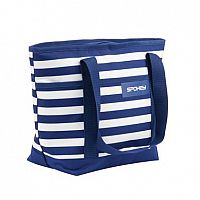 Spokey ACAPULCO Termotaška, 12 l, modré pruhy
