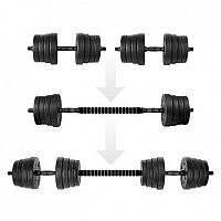 Spokey PONDUS 30 Multifunkční nakládací sada činek, 30 kg