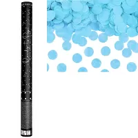 Vystřelovací konfety Modré - Kluk nebo holka 60 cm