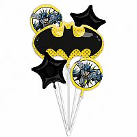 Sada foliových balonků Batman Justice League - 5 ks