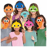Party masky Baby Shark 8 ks