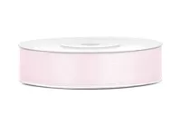 Saténová stuha pudrově růžová 12 mm x 25 m