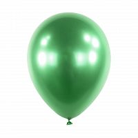 Dekorační chromový balonek Zelený 30 cm