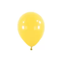 Dekorační balonky Sluníčkově žluté 13 cm - 100 ks - D03