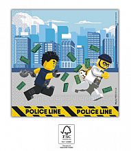 Papírové party ubrousky Lego City - 20 ks