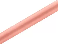 Satén v roli široký korálově červený 36 cm x 9 m